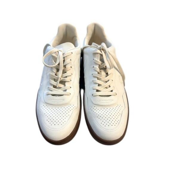 Veja V-90 Leather Sneakers White Pierre Almond Men\'s 12 Excellent Condition main image 10